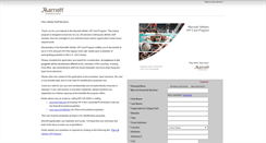 Desktop Screenshot of marriottathleticvipprogram.netlinkrg.com